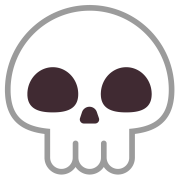 Skull Emoji PNG Images HD