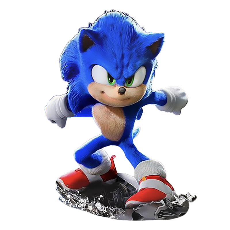 Sonic Movie PNG Clipart