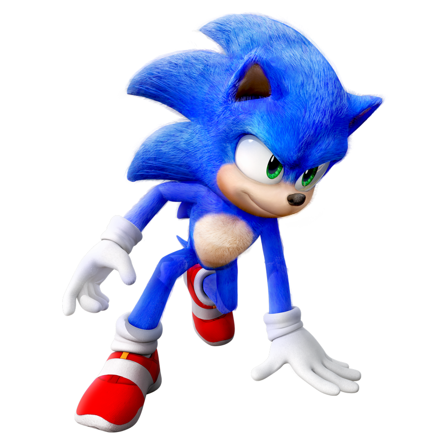 Sonic The Hedgehog Movie PNG Transparent Image