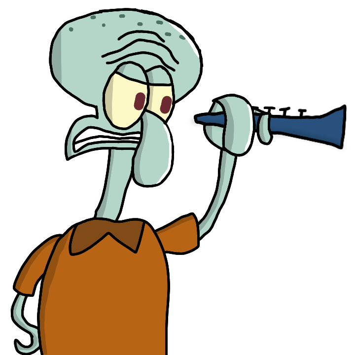 Squidward PNG HD Image