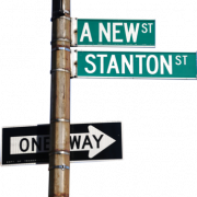 Street Sign Background PNG