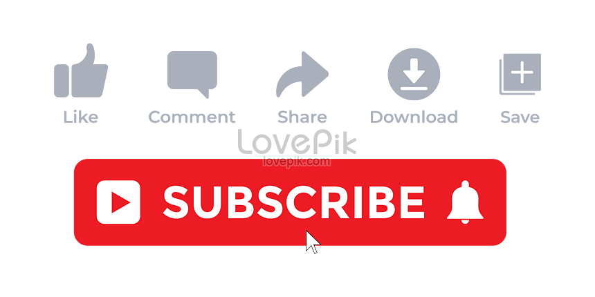 Subscribe Button PNG Images HD