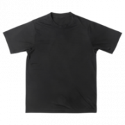 T Shirt Black PNG Image