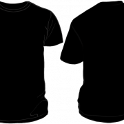 T Shirt Black PNG Photo