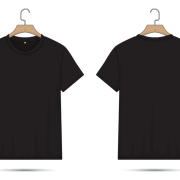 T Shirt Black PNG Pic