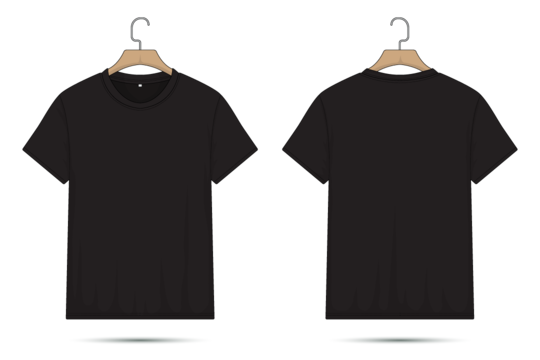 T Shirt Black PNG Pic
