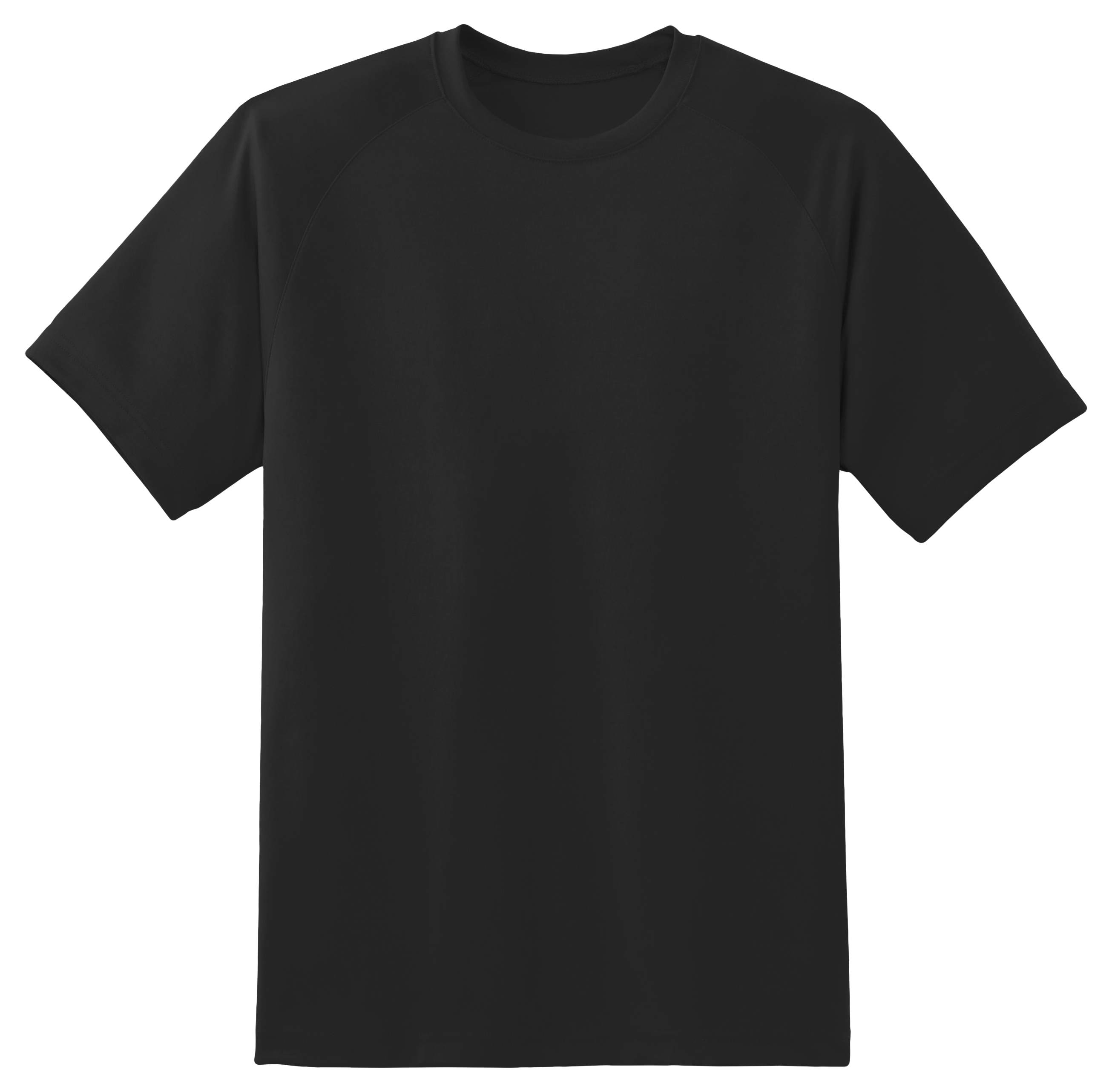 T Shirt Black PNG