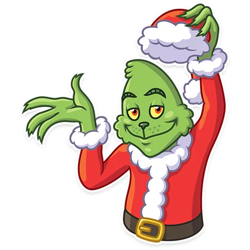 The Grinch PNG Cutout