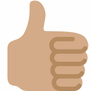 Thumbs Up Emoji PNG Free Image
