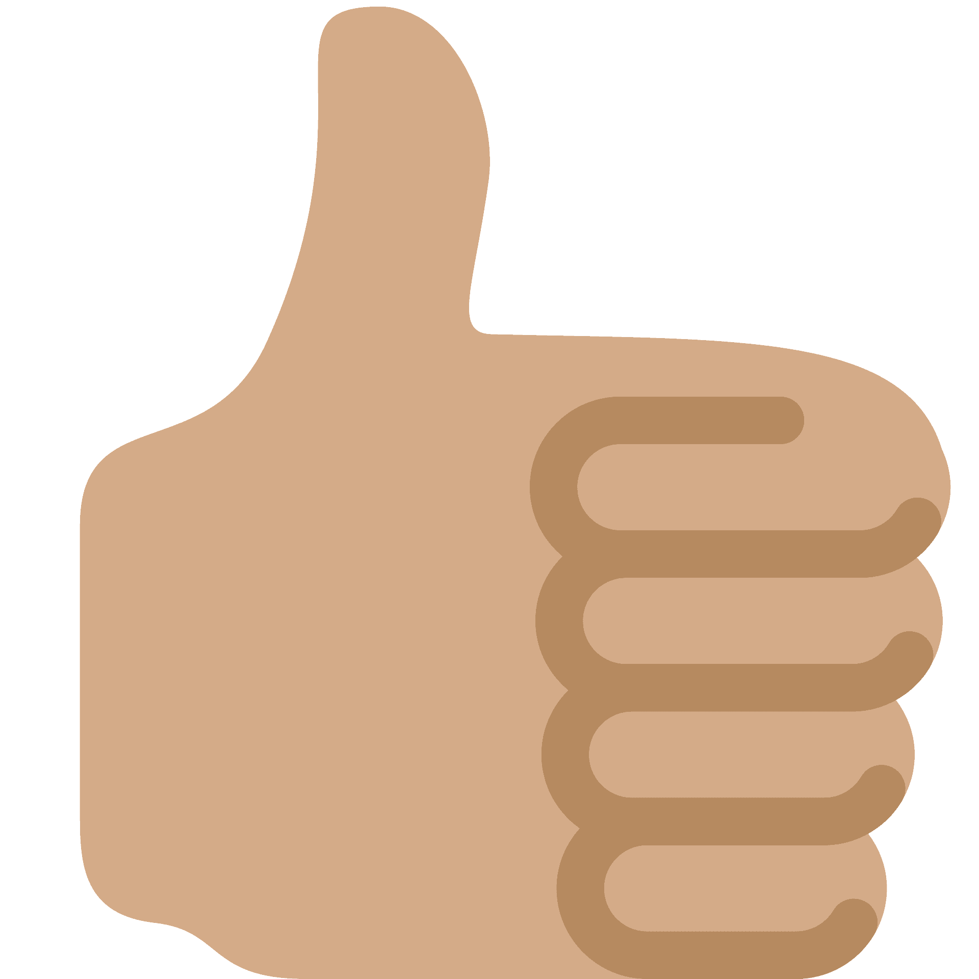 Thumbs Up Emoji PNG Free Image