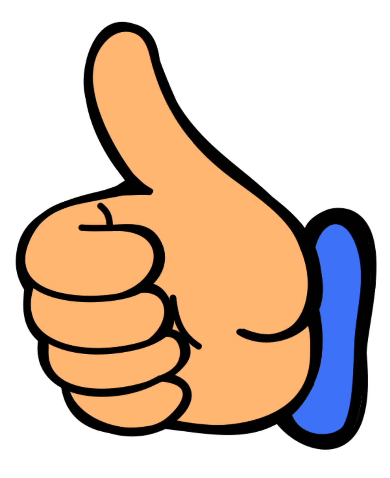 Thumbs Up Emoji PNG Image File