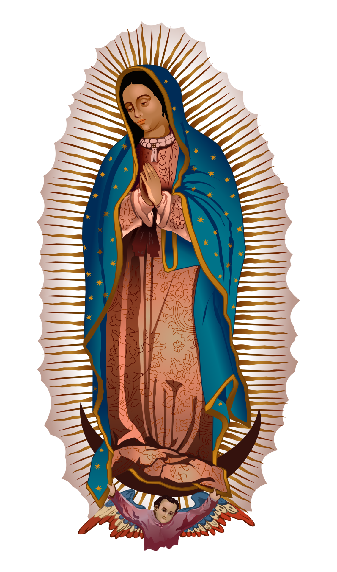 Virgen De Guadalupe PNG File