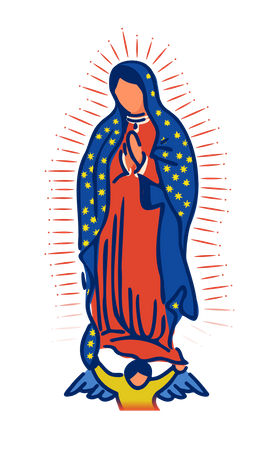 Virgencita De Guadalupe No Background