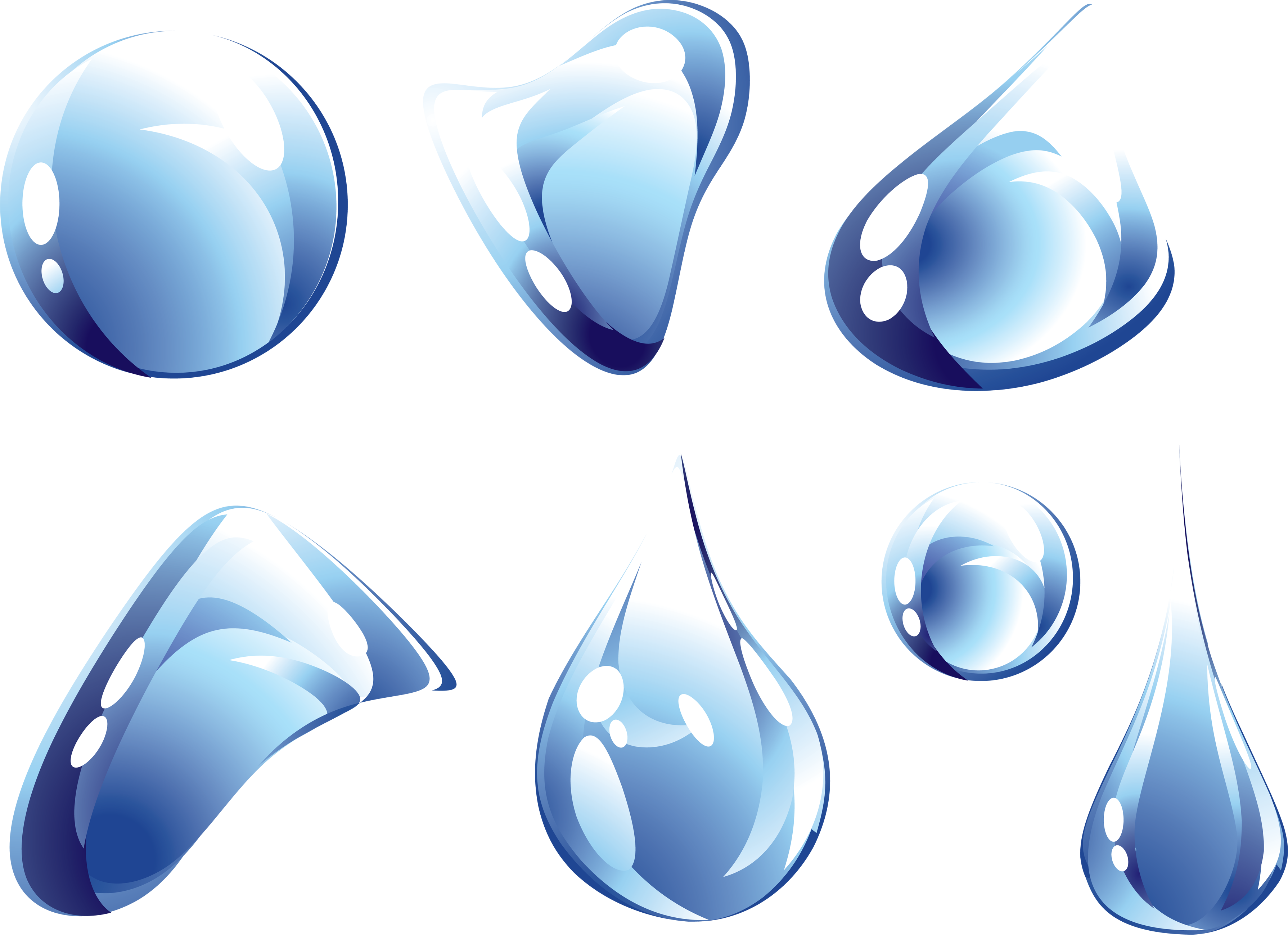 Water Drop Background PNG