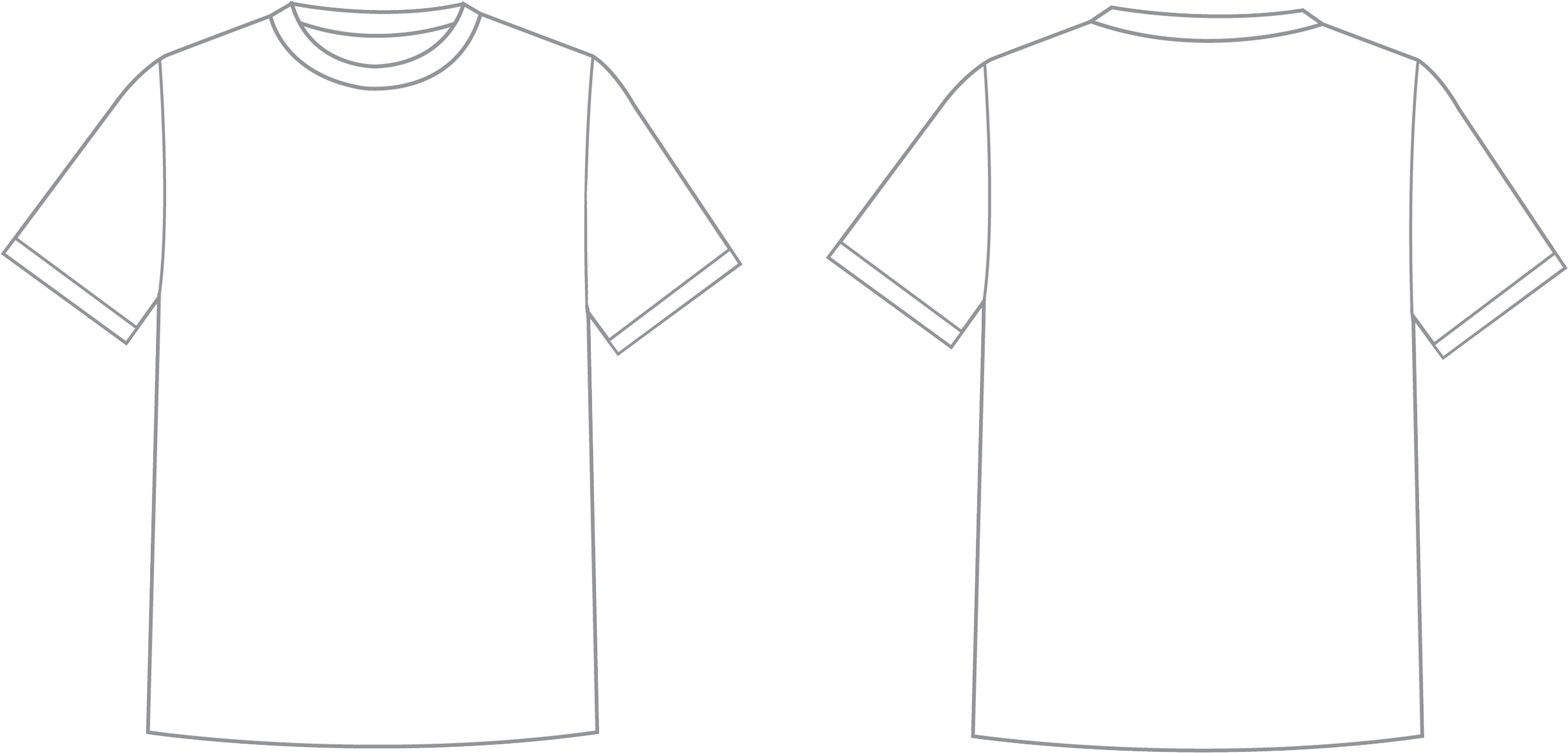 White T Shirt PNG Picture