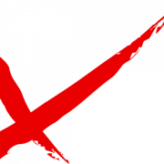 X Red PNG File