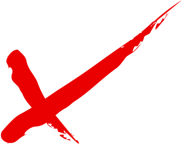 X Red PNG File