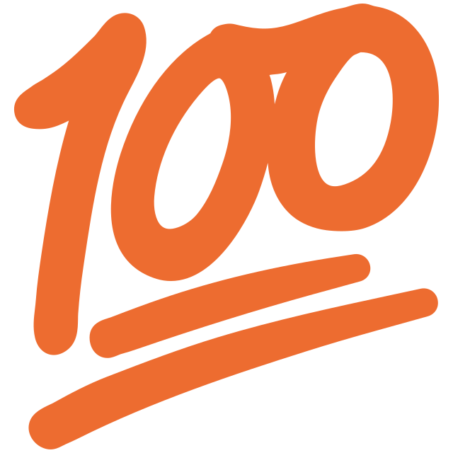 100 Emoji PNG Photos