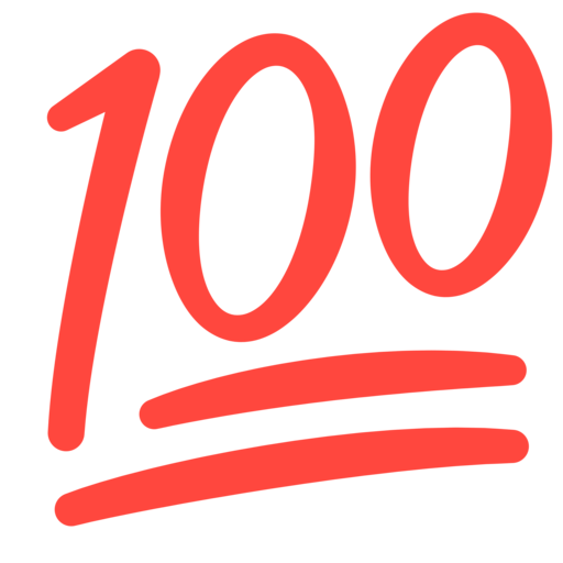 100 Emoji PNG
