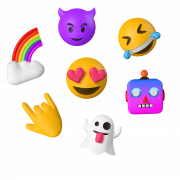 3D Emoji PNG Image File