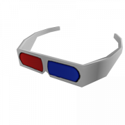 3D Glasses PNG Background