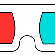3D Glasses PNG Cutout
