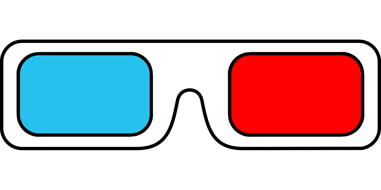 3D Glasses Transparent
