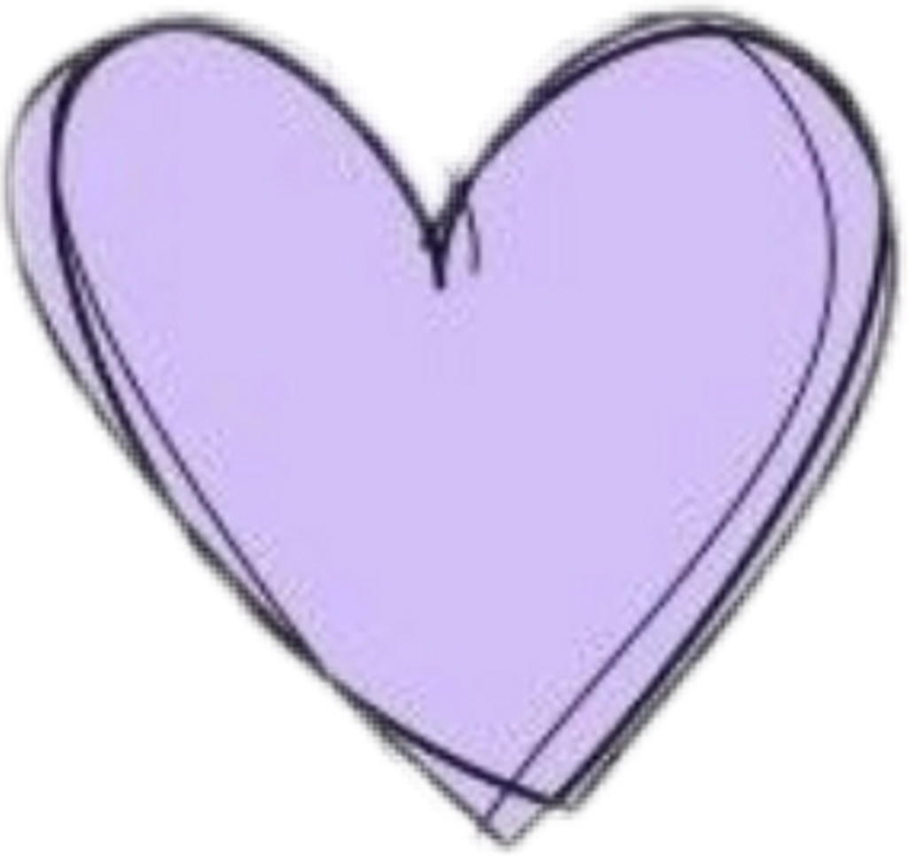 Aesthetic Heart Background PNG