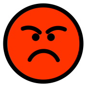Angry Face PNG Free Image