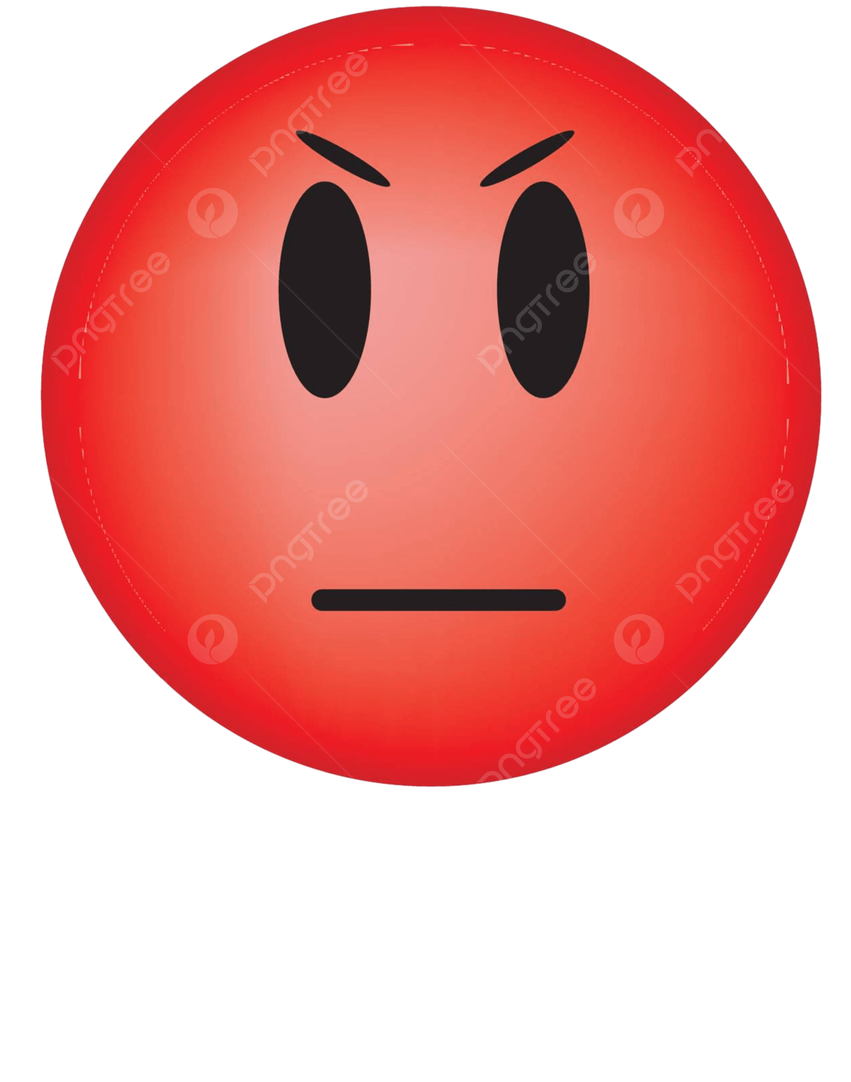 Angry Face PNG Image