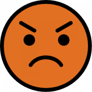 Angry Face PNG Pic