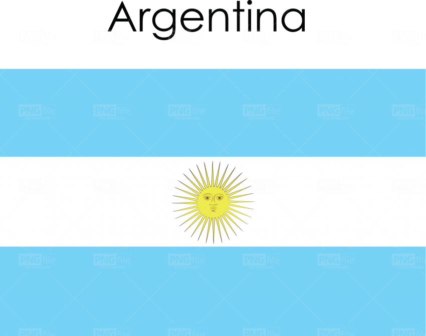Argentina Flag PNG Image HD