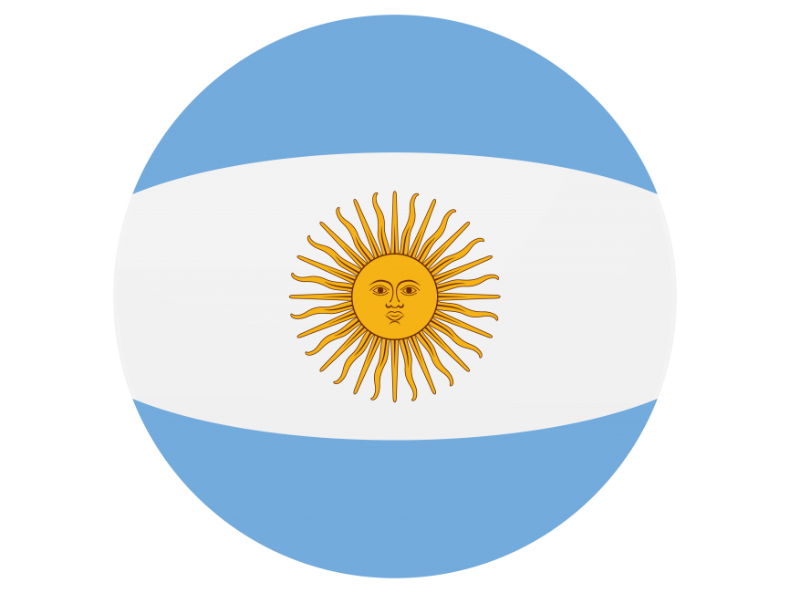 Argentina Flag PNG Image