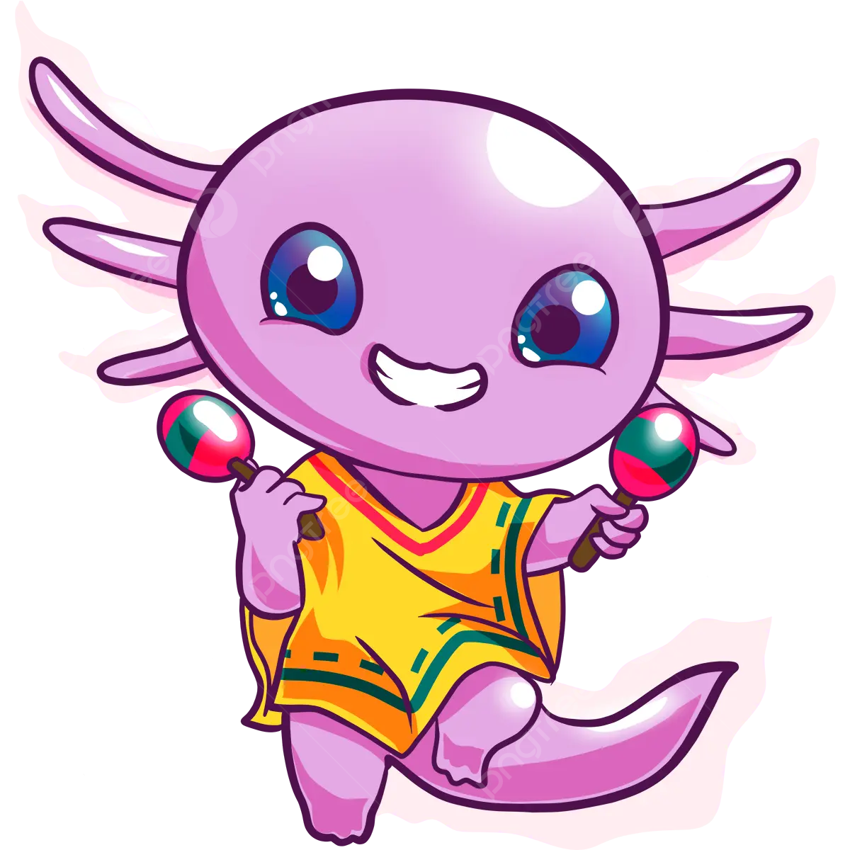 Axolotl PNG Image File