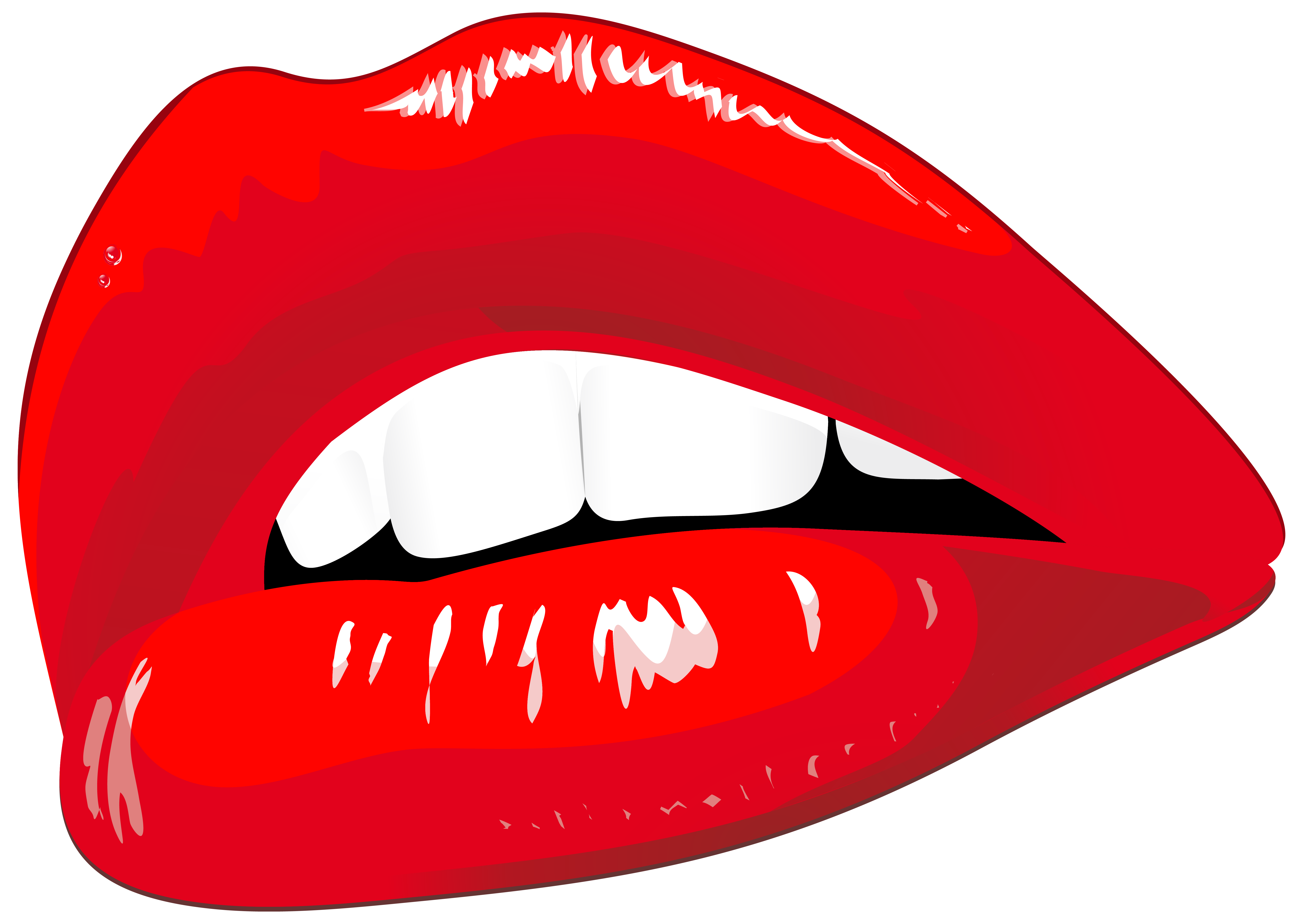 Baddie Lips PNG Free Image