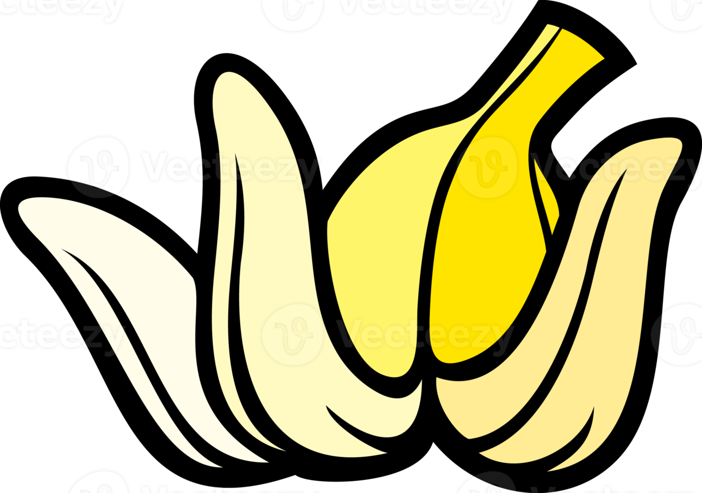 Banana Peel PNG Background