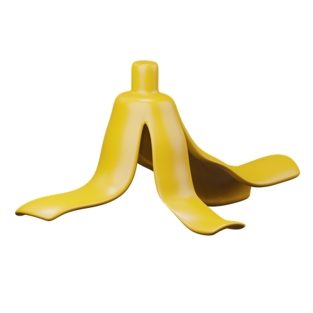 Banana Peel PNG Cutout