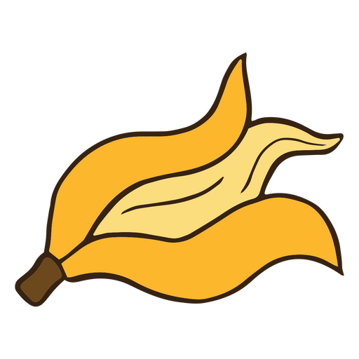Banana Peel PNG