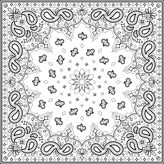 Bandana Pattern PNG Cutout