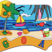 Beach Cartoon PNG Picture