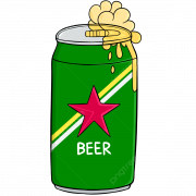 Beer Can PNG Cutout