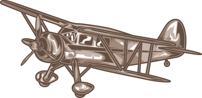 Biplane PNG Cutout