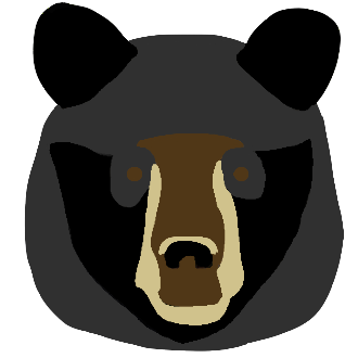 Black Bear PNG File