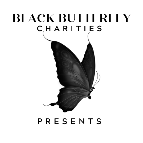 Black Butterfly PNG Background