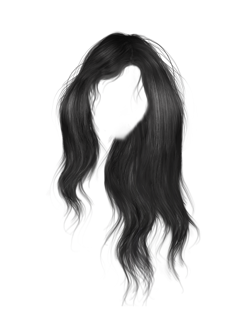 Anime Hair PNG File