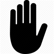 Black Hand PNG Pic