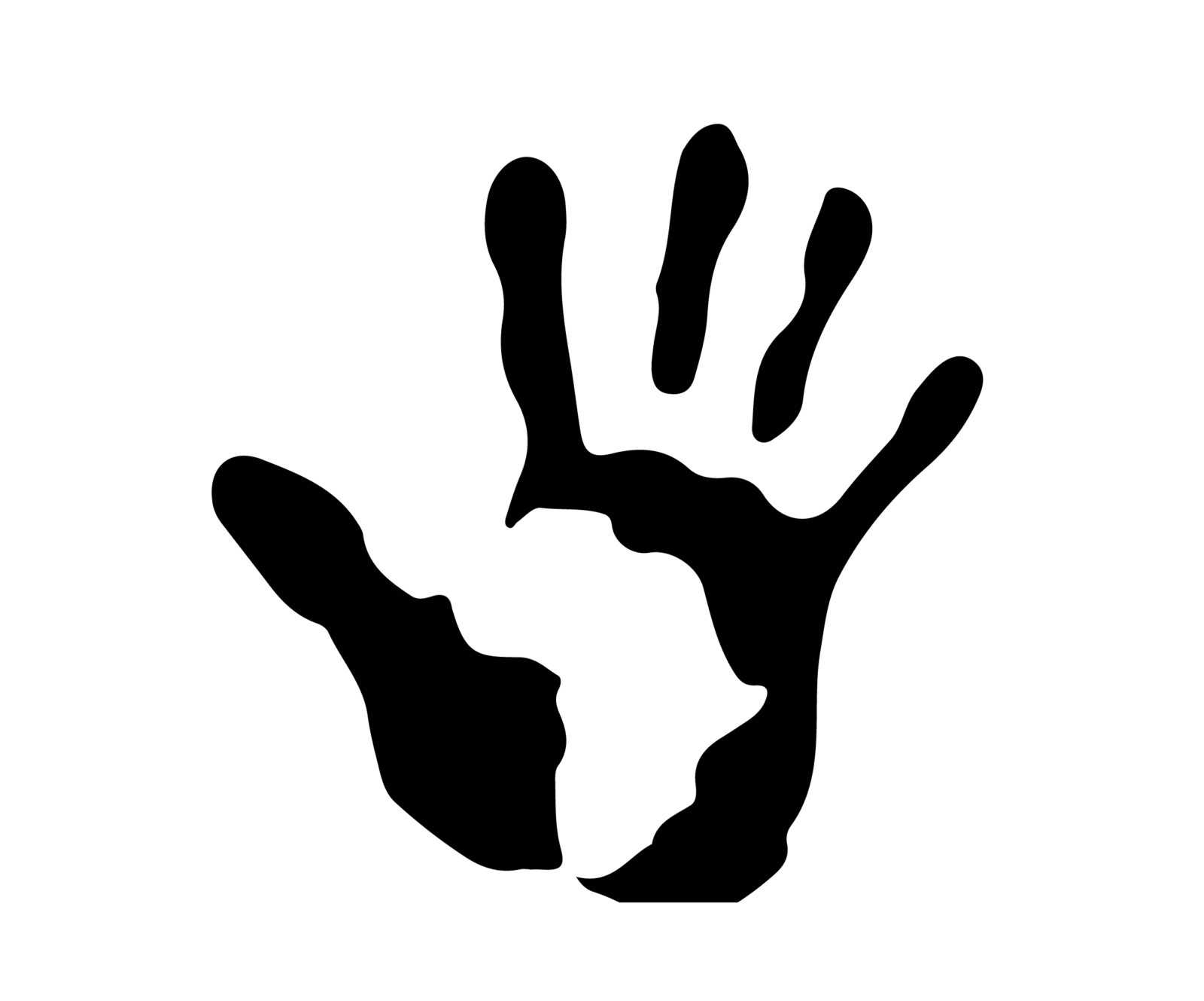 Black Hand PNG Picture