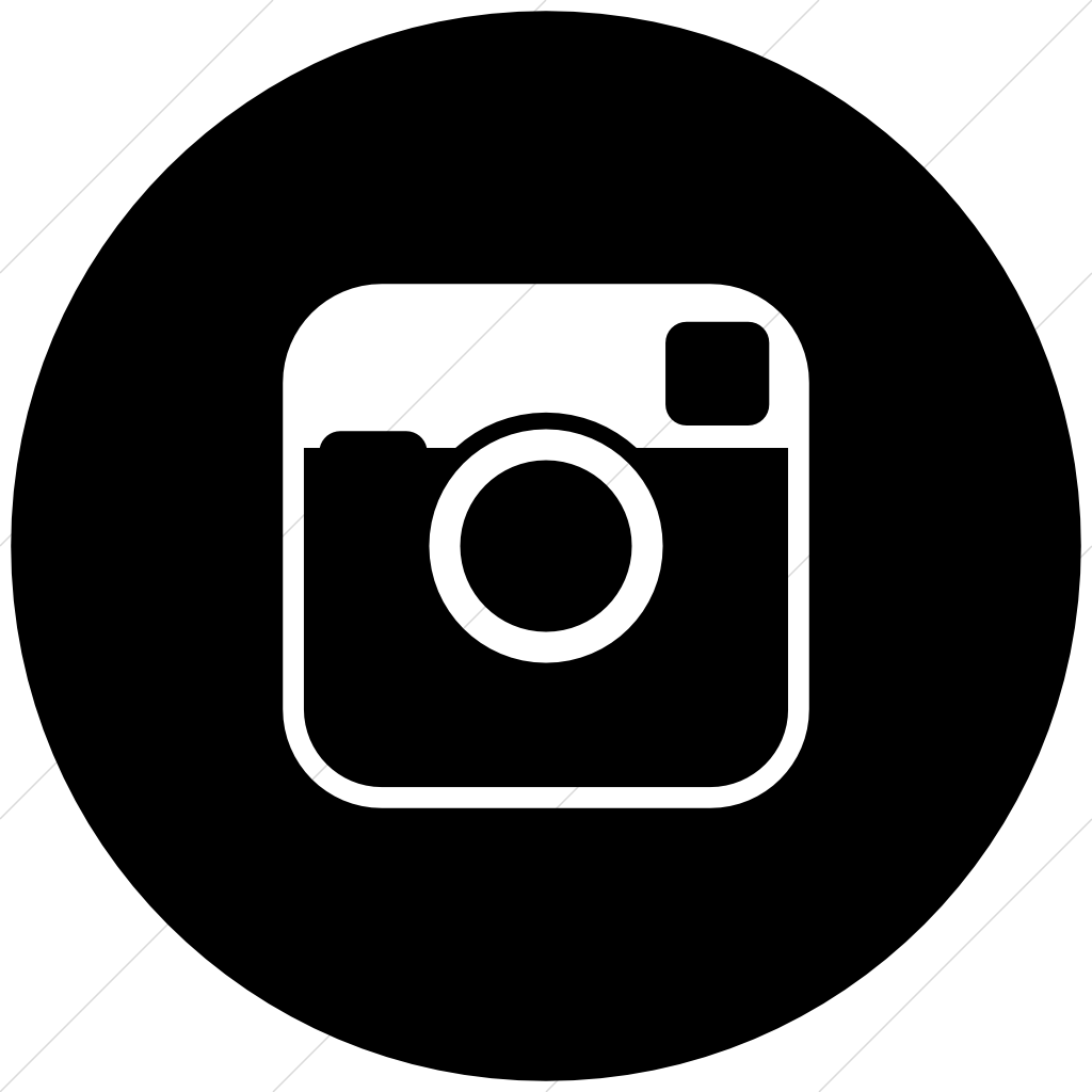 Black Instagram Logo PNG Cutout