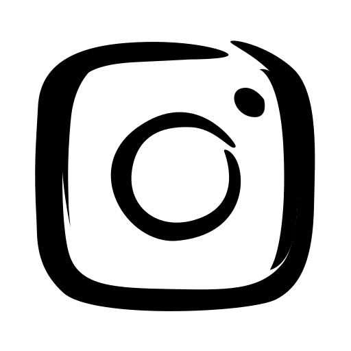 Black Instagram Logo PNG File