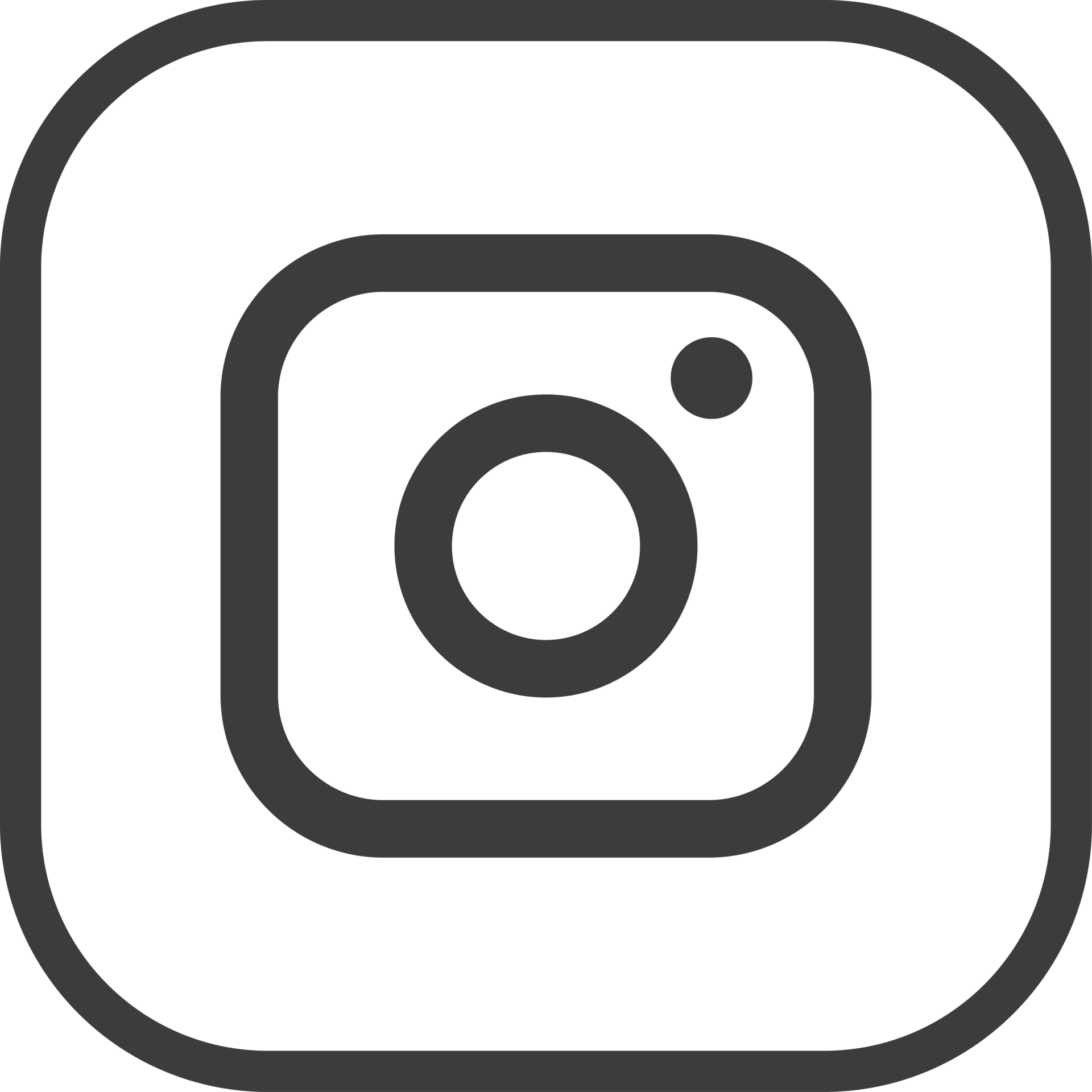 Black Instagram Logo PNG Images